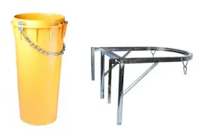 Drča za odpadni gradbeni material