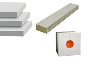 Izolacijske plošče - Protipožarna zapora - Montažni elementi