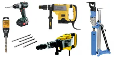 Tehnika vijačenja, vrtanja in dletanja