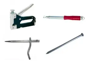 Žebljalniki - Navijalno vreteno - Zidarski klini - Žeblji - Zidarska žica