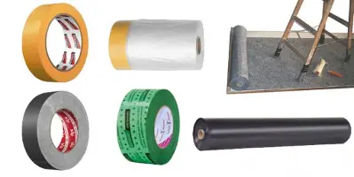 Lepilni trakovi - Folije - Prekrivni material