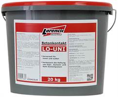 Betonkontakt LO-Uni za mavčne-/apneno cementne omete, noter/zunaj 20kg/vedro, Z33422LO