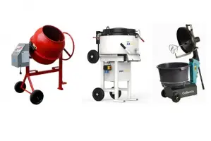 Mešalci betona - Krožni horizontalni mešalci - Prisilni mešalci