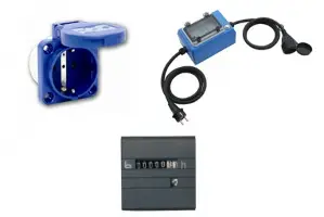 Vtičnice - Varnostna stikala - Števec obratovalnih ur