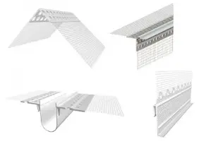 Kotni profili za toplotno izolacijske sisteme fasade