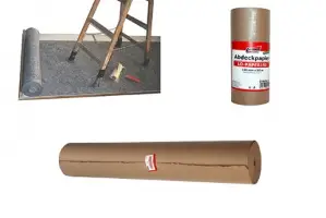 Zaščitna koprenasta preproga - Prekrivni papir + karton