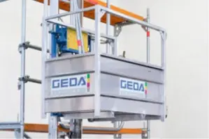 Dvigala na zobato lestev: dodatna oprema + pribor