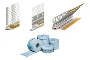 Zaključne letvice z mrežico – Tesnilne letvice z mrežico