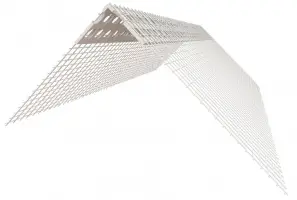 Alu in PVC kotnik z WDVS mrežico