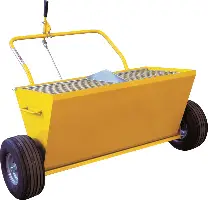 Trosilni voziček BARIKELL BR100, 2 kolesa, rumen, volumen do 100kg, Z003402