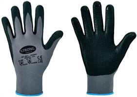 Rokavice HANDAN STRONGHAND®, sive, EN388+EN407, Vel. 9, P120, Z061309