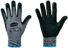Rokavice HANDAN STRONGHAND®, sive, EN388+EN407, Vel. 11, P120, Z061311