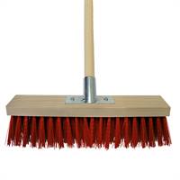 Metla za ceste 40cm Elaston valovita oblika z ročajem 28/1600mm, Z070468