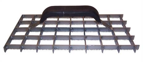Mrežno strgalo, nazobčeno 280x140mm P1, Z0772502