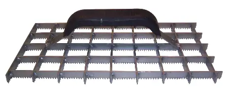 Mrežno strgalo, nazobčeno 280x140mm P1, Z0772502