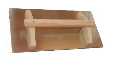 Strgalka Alu 420x200mm z brusnim papirjem, ježek- za sprijemanje P25, Z0886500