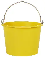 Vedro rumene barve 12 litrov, za dvigalo 600kos/paleta, Z1101226
