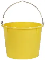 Vedro rumene barve 20 litrov, za dvigala 180kos/paleta, Z1102026