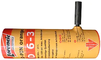 Stator - polžnica LORENCIC LO-PIN D 6-3 oranžna, zaščita vrtenja, Z11551HQ-LO