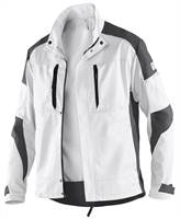 Jakna KÜBLER ACTIVIQ bela/antracit 270 g/m² vel. XL, Z12501097XL