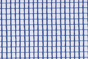 Mreža za zunanji omet 1250, modra, 50m²/rola, teža 110g/m², razmak zank 10x10mm P24, Z1251