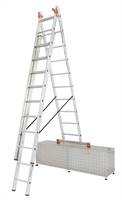 Raztegljiva alu lestev KRAUSE® MONTO® TRIBILO® 3x10 stopnic 6,90m,, Z129765