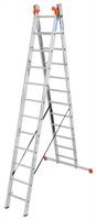 Raztegljiva alu lestev KRAUSE® MONTO® TRIBILO® 3x12 stopnic 8,60m,, Z129789