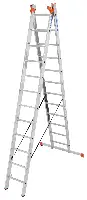 Raztegljiva alu lestev KRAUSE® MONTO® TRIBILO® 3x12 stopnic 8,60m,, Z129789