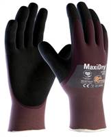 Montažne rokavice MAXIDRY® 56-425, lila/črne, 3/4 prevlečene, EN 388, vel. 10, Z131710