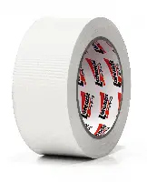 Lepilni trak Profi žlebast bele barve 48mm x 33m P36, Z16058LO