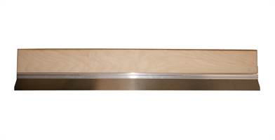 Stenska lopatica z letvijo iz aluminija 800mm nerjaveča, močna izvedba P10, Z1640880