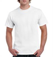 Majica Gildan Heavy Cotton, bela, 170 g/m², vel. XL, P12, Z18009WXL