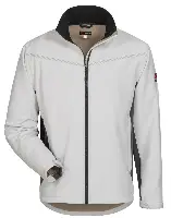 Jakna Softshell LAURIN CRAFTLAND®, belo/siva, vel. M, P5, Z19972M