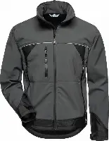 Jakna Softshell BETA ELYSEE®, sivo/črna, vel. L, P10, Z20002L