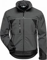 Jakna Softshell BETA ELYSEE®, sivo/črna, vel. S, P10, Z20002S