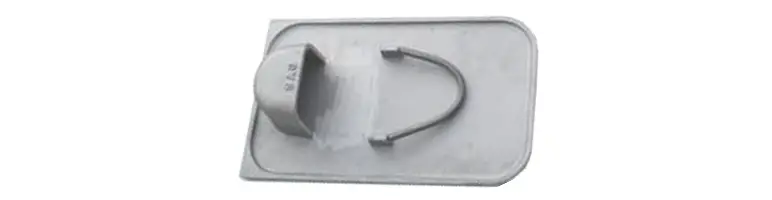 Gladilni čevelj iz aluminija brez vzmetne zaponke, Z2032OF