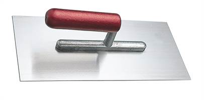 Gladilka 280x130x0,7mm - cilindričen ročaj, Alu prečka P 10, Z2100102