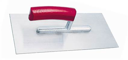Gladilka 280x130x0,7mm nerjaveča - upognjen ročaj, Alu prečka P33, Z2101002