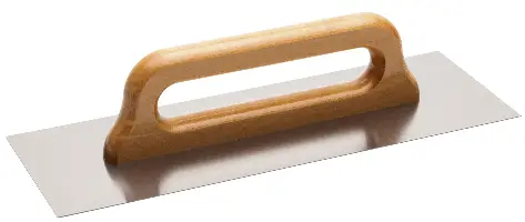 Vlečna gladilka Kompakt 380x130x0,7mm nerjaveča, ročaj privit P10, Z2101920