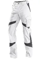 Delovne hlače KÜBLER ACTIVIQ bela/antracit 270 g/m² vel. 54, Z2250109754