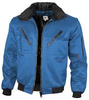 Pilotska jakna QUALITEX, kraljevsko modra, 265 g/m², vel. XXL, Z23610XXL
