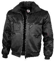 Pilotska jakna QUALITEX, črna, 265 g/m², vel. XL, Z23618XL