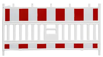 Varnostna ograja iz umetne mase ASG Classic 2000mm, višina 1100mm P10, Z25119313