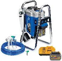 =81= Brezzračna Aku batna črpalka GX 21, 2x baterija 54V FLEXVOLT 6,0Ah Aku baterija, brizgalna pištola, Z25T967