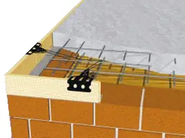 Fiksirna sponka za opaž XPS pakirano po 50 kosov/vreča, Z30120