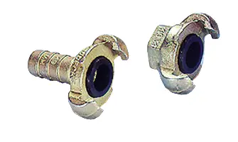 Spojka za cevi za stisnjen zrak z zunanjim navojem 1/2" DIN 3489 pocinkana kitina, Z31620