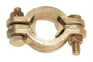 Objemka cevi za stisnjen zrak 3/4" (za cevi AD 28-34 mm) pocinkana litina, Z31631