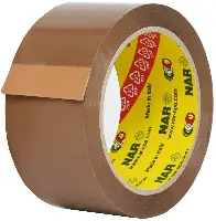 Lepilni trak za pakiranje rjav 50mm x 66m P36, Z347001