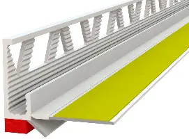 Ometni špaletni profil 6mm,notranji,rdeča,jeziček, 2,5m/pal. 40pal./kart 42kart/pal, Z3761250LO