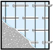 Štukanet 33, 33x258cm 1 plošča= 0,85m² 1 paket = 15 plošč, Z3882